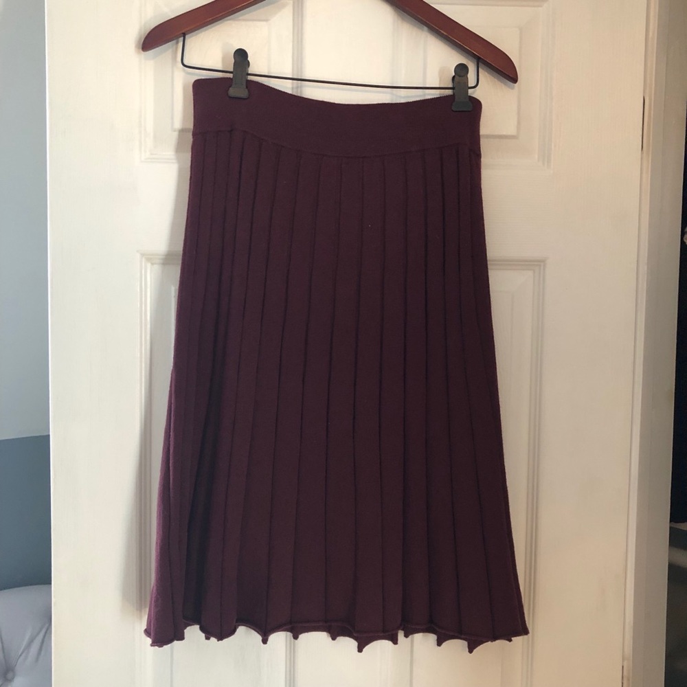 J Crew Knitted Past Knee Skirt